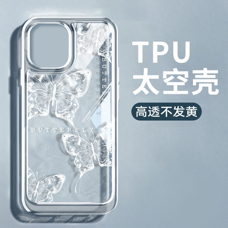 Wholesale Saint Platinum applicable Apple butterfly line too mobile phone case